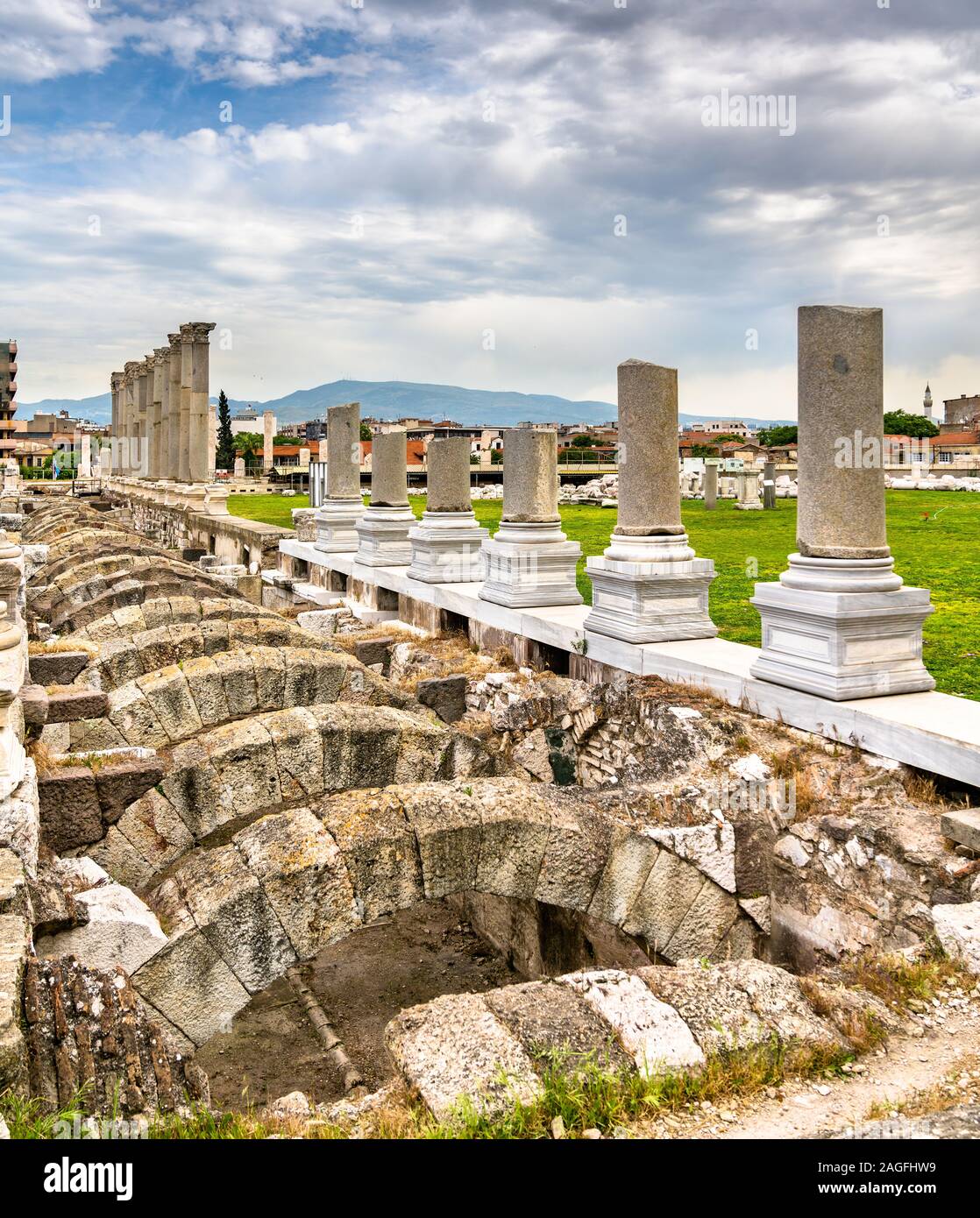 Agora of Smyrna in Izmir, Turkey Stock Photo - Alamy