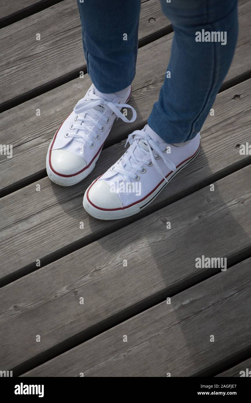 Converse trainers hi-res stock photography and images - Page 9 - Alamy