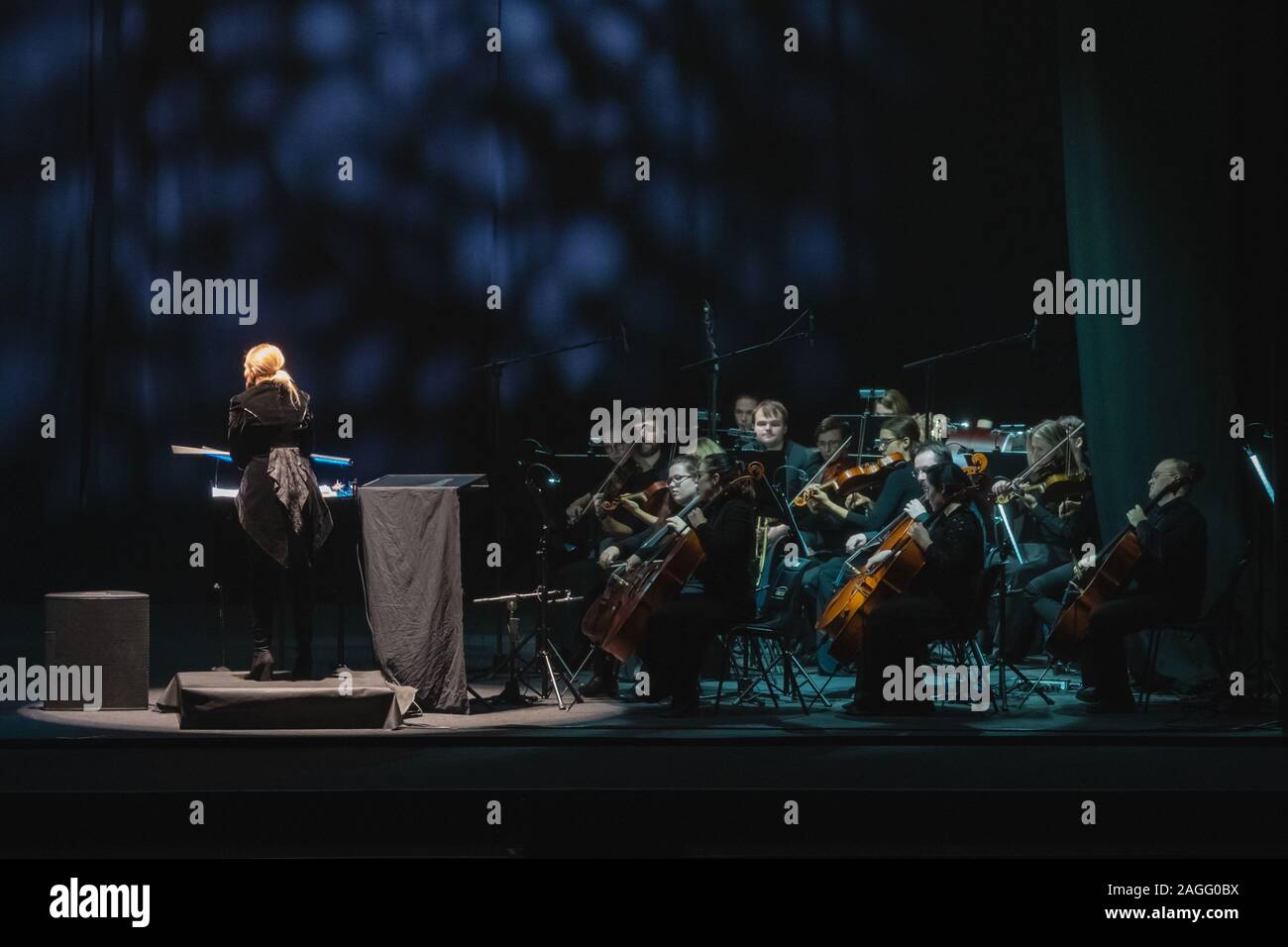 Maria Callas during Maria Callas - Hologram Tour, Gran Teatro Geox, Padova,  Italy, 15 Nov 2019 Stock Photo - Alamy