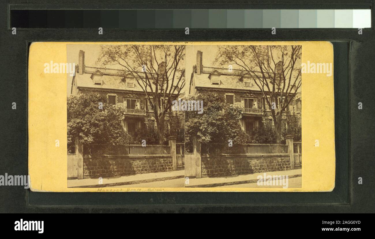 John Hancock house John Hancock house.; John Hancock house Stock Photo