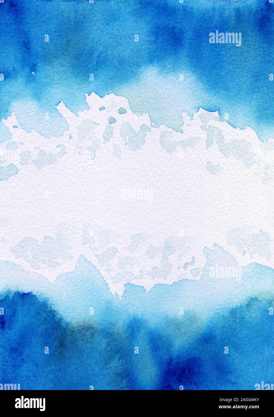 Watercolor Abstract Background Hand Painted Texture Watercolor