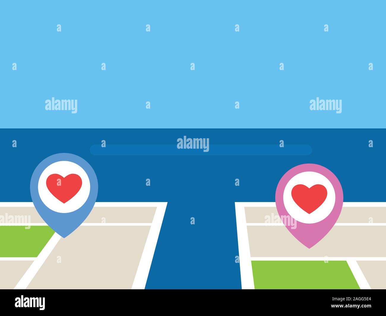 Long distance Stock Vector Images Alamy