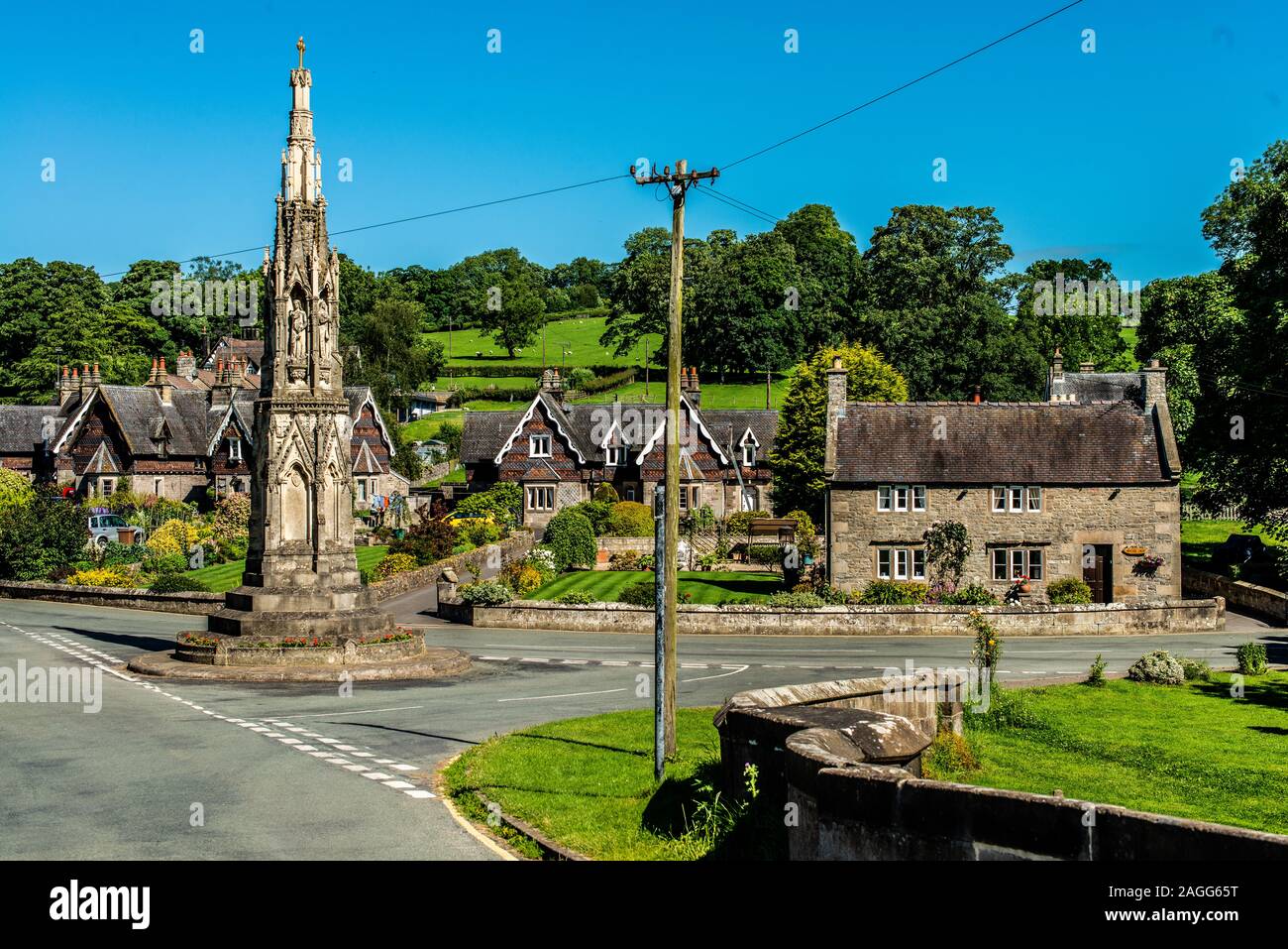 Church Of The Holy Cross, Ilam Church, burial place of St Bertram