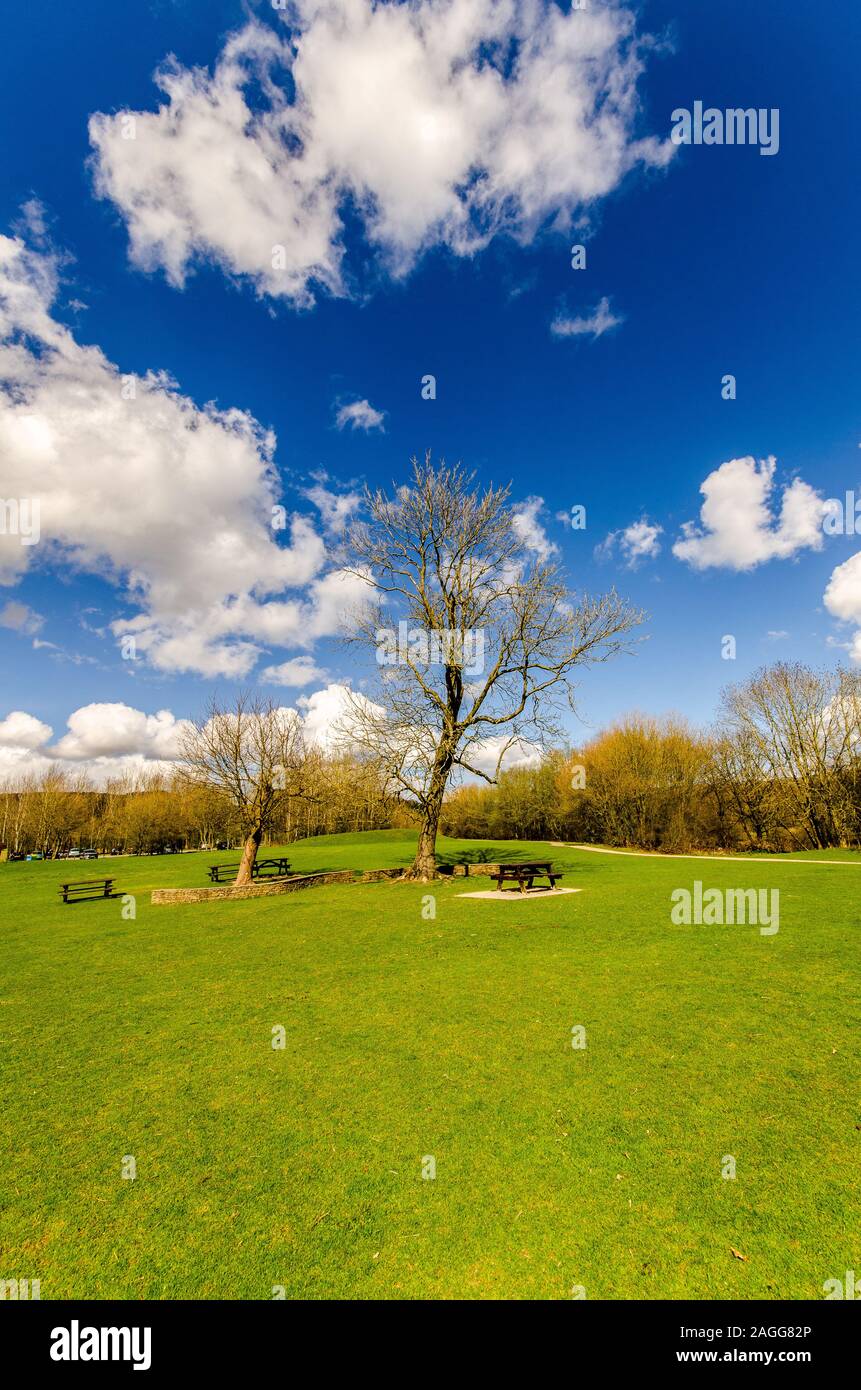 The beautiful Tittesworth reservoir park, Reservoir, the stunning