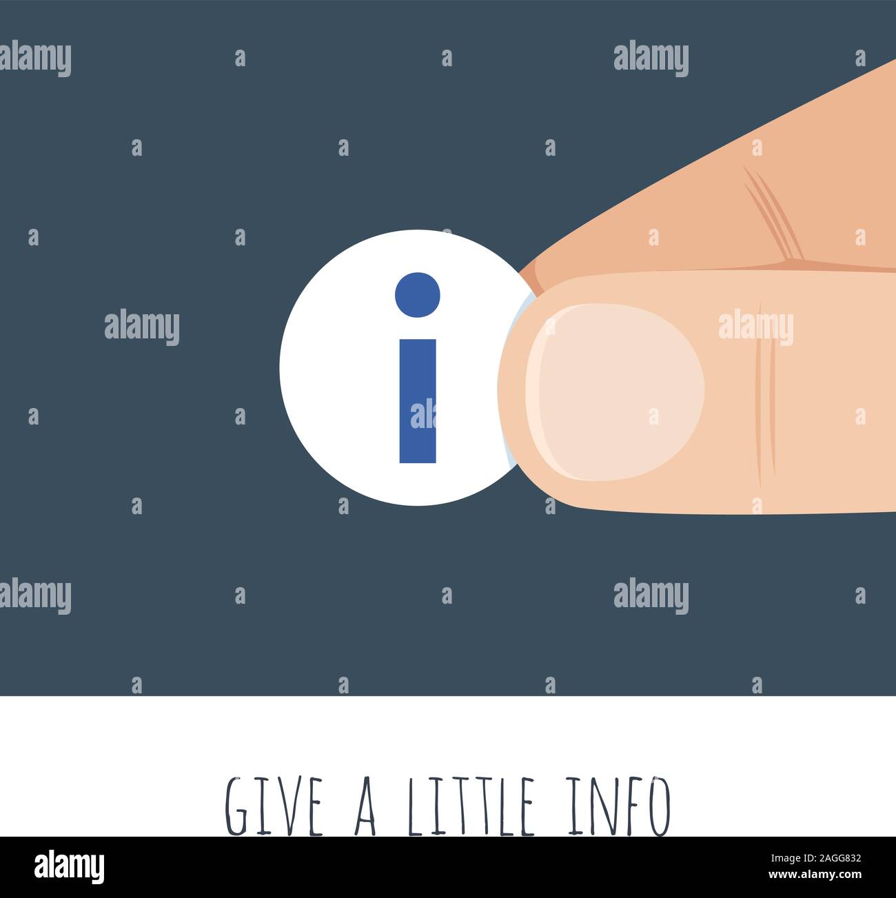 Give a little information. Vector Illustration Poster Stock Vector ...
