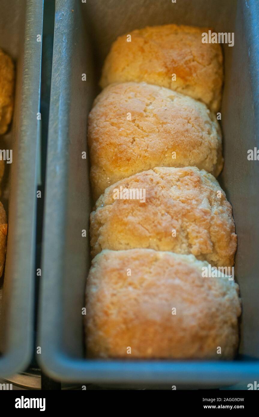 Home made Ketogenic (Low carb) cheese scones based on almond flour