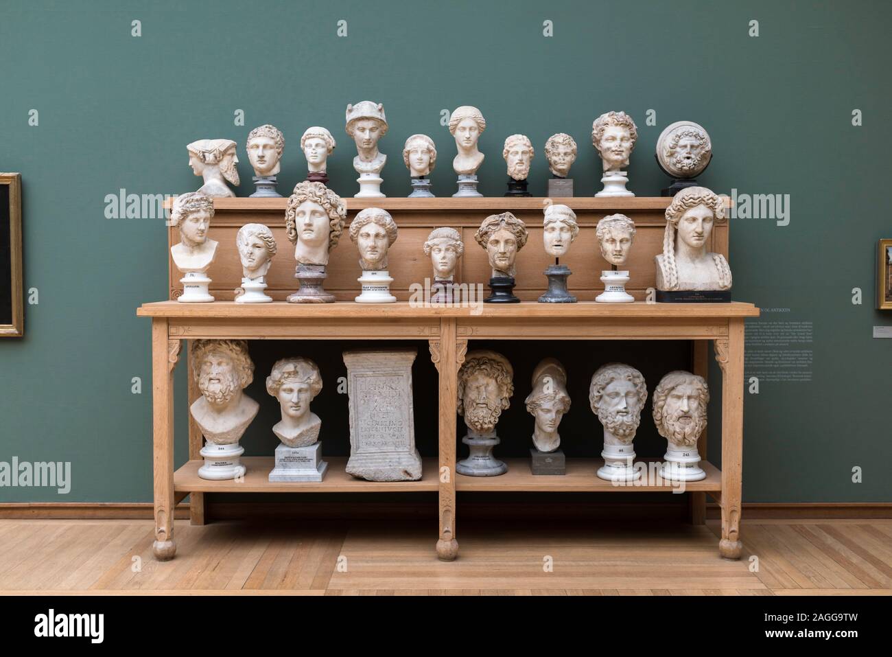 Roman Statue In A Museum High Resolution Stock Photography and Images