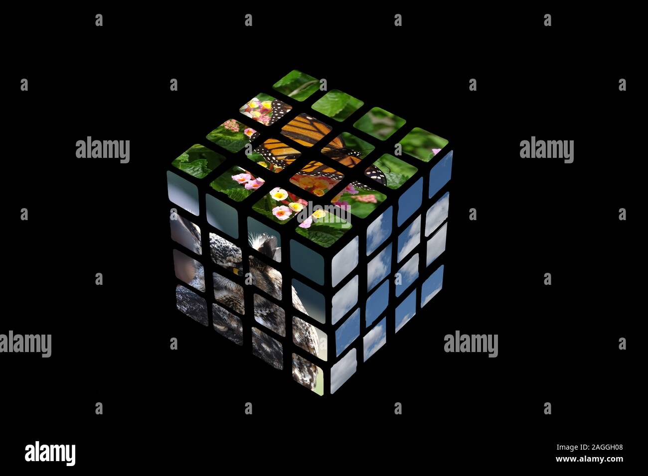 Cube Puzzle Piece High Resolution Stock Photography And Images Alamy