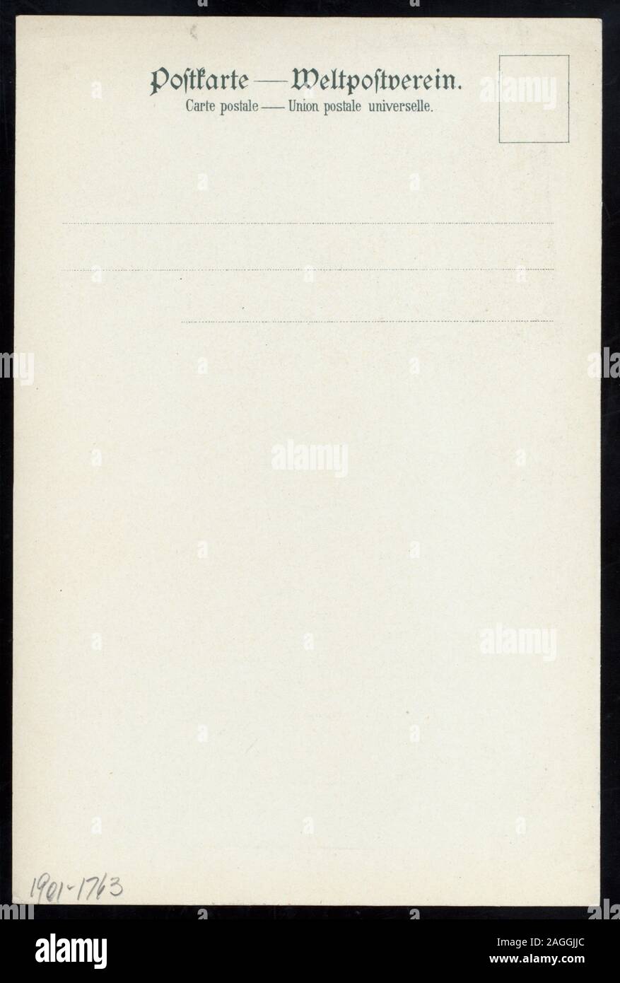 SHIPS;COAST WITH ROCKS; MENUS SEPARATE IN GERMAN AND ENGLISH;MAY BE USED AS POSTCARD Citation/Reference: 1901-1763; LUNCH [held by] NORDDEUTSCHER LLOYD BREMEN [at] SS FRIEDRICH DER GROSSE (SS;) Stock Photo