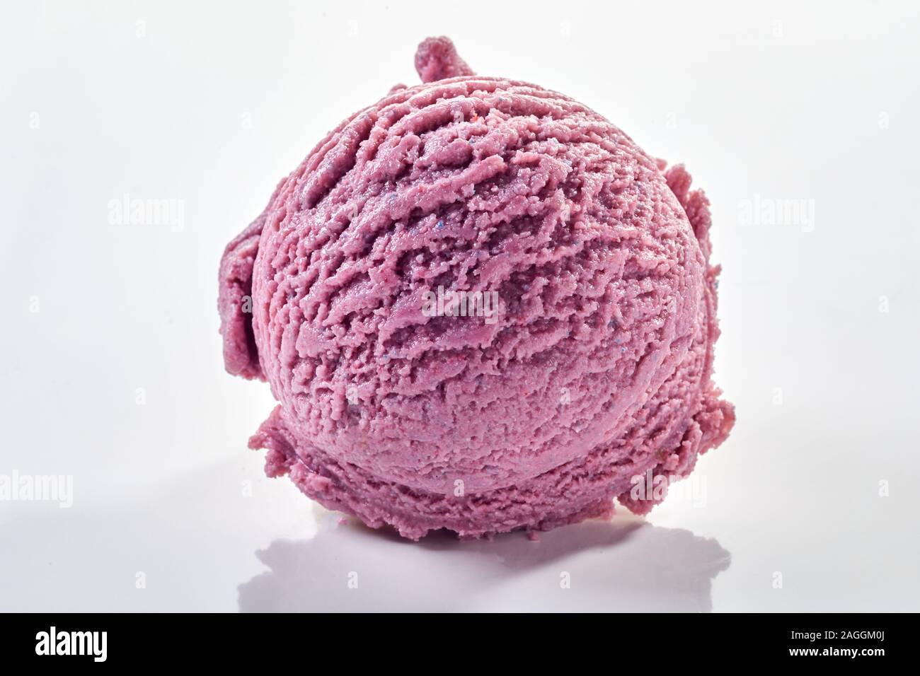 Scoop Of Tangy Lemon Sorbet Or Gelato Ice Cream Viewed Close Up From The  Top Over White In Square Format Showing The Texture Stock Photo, Picture  and Royalty Free Image. Image 73383455.