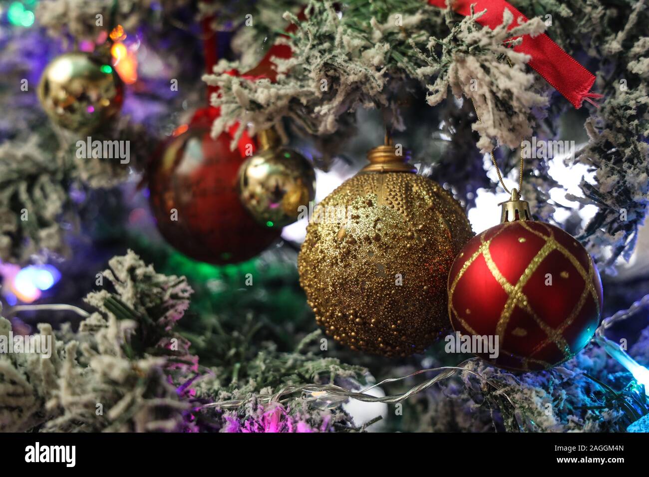 Close up baubles hi-res stock photography and images - Alamy