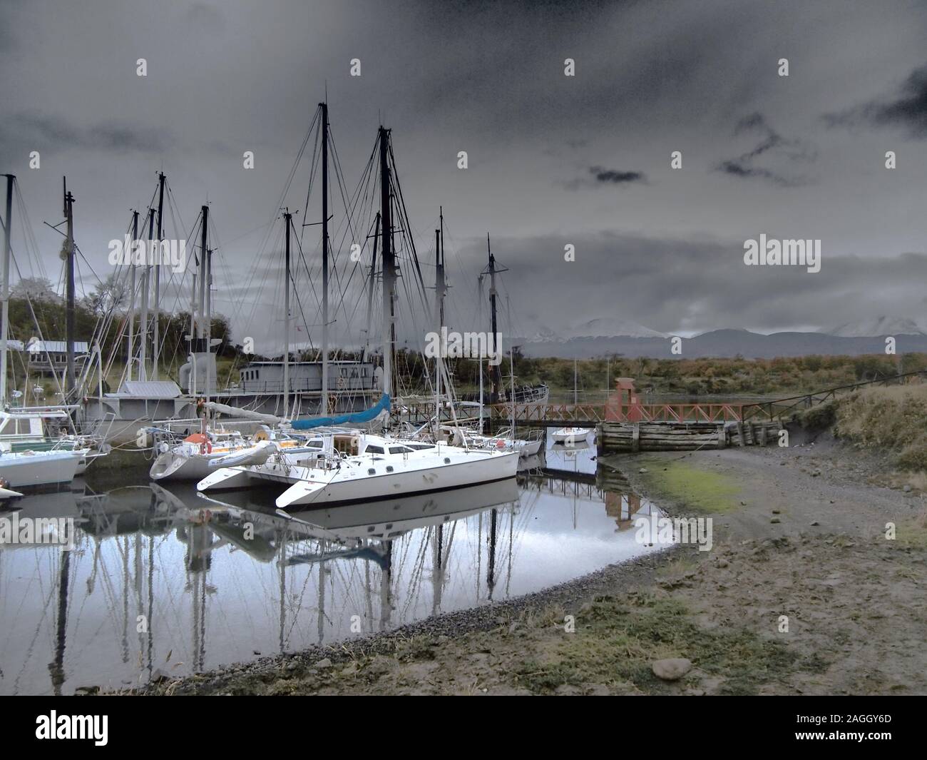 Micalvi (Puerto Williams, Chile), the worlds southernmost Yacht club