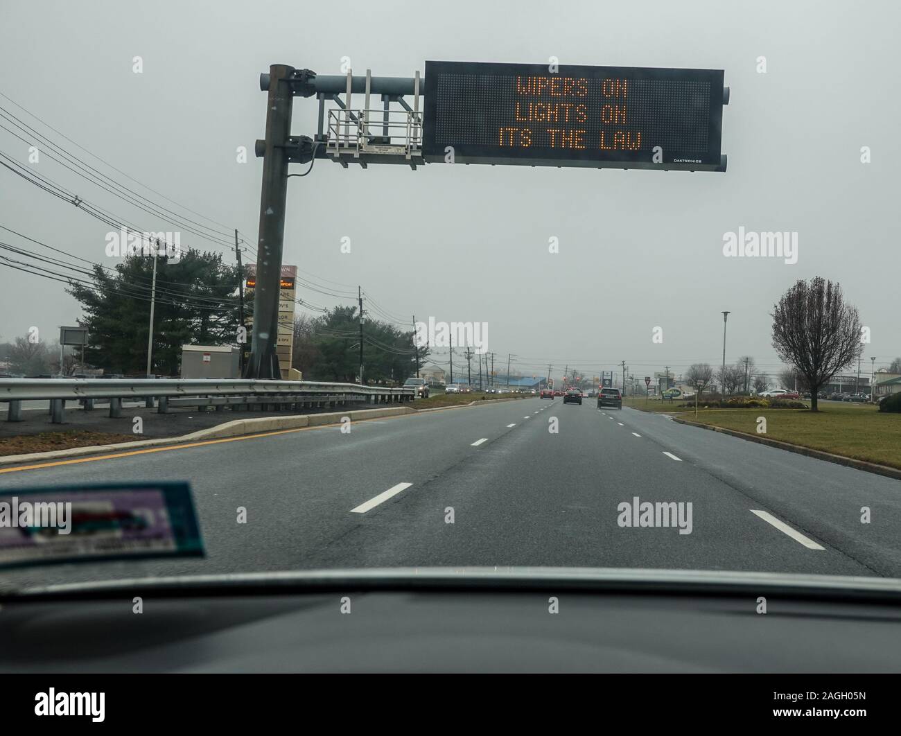 Drive safe digital road sign hires stock photography and images Alamy