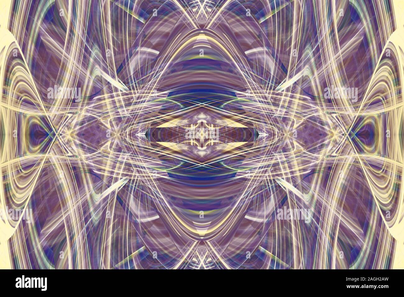 An abstract psychedelic background image. Stock Photo