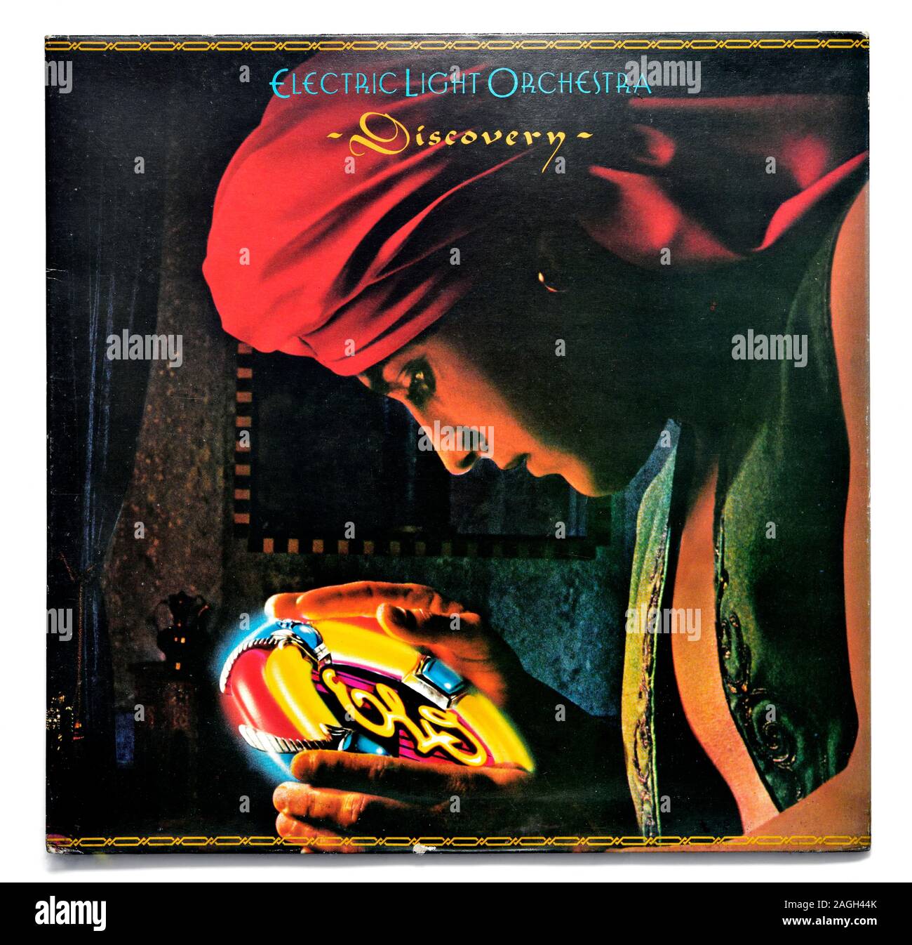 Electric light orchestra,Discovery album cover Stock Photo