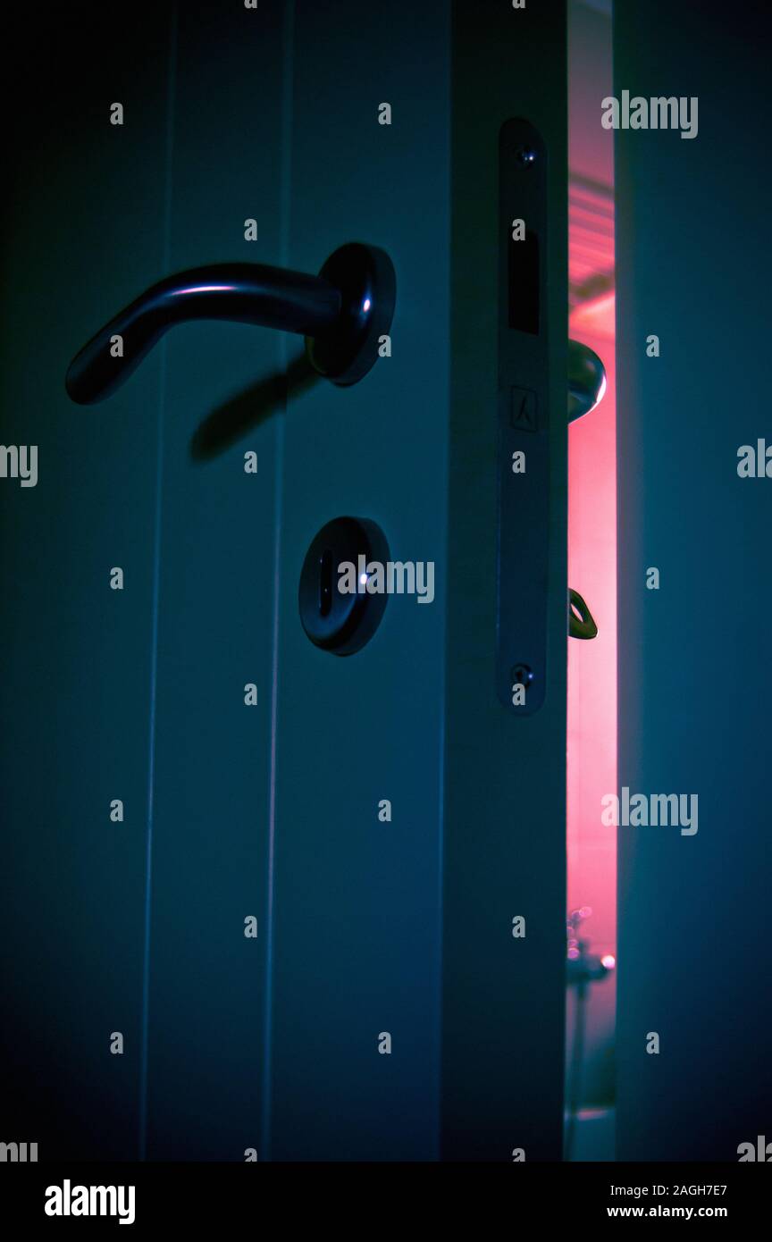 Partially open door hires stock photography and images Alamy