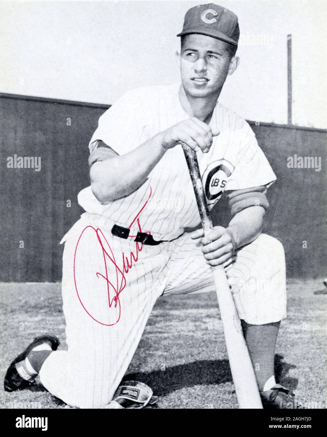 Vintage autographed black and white souvenir photo of Major League