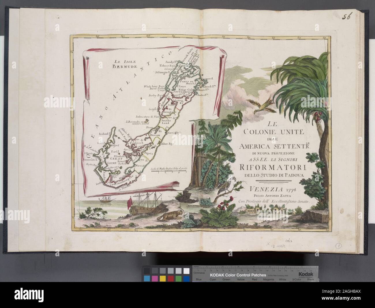 Map of america in 1778 hi-res stock photography and images - Alamy