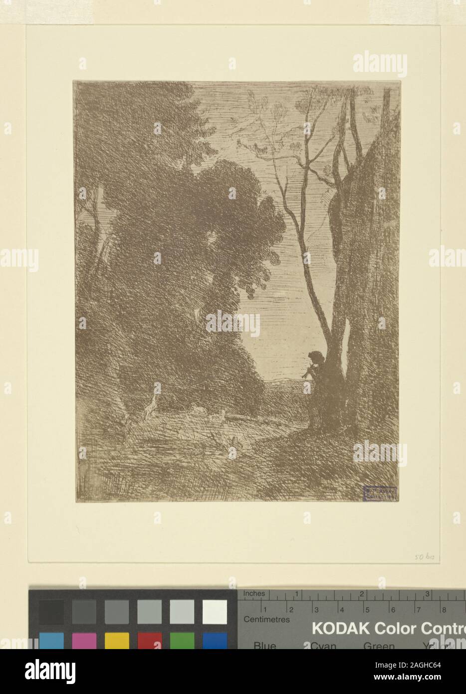 Forms Part Of Samuel Putnam Avery Collection Citation Reference D50bis Le Petit Berger 2e Planche Reduction Stock Photo Alamy