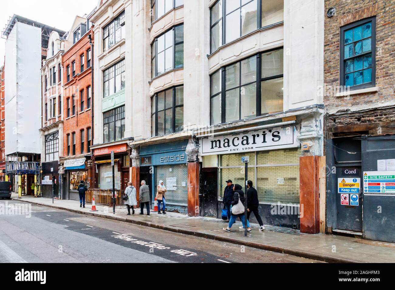 Denmark street london tin pan alley hires stock photography and images