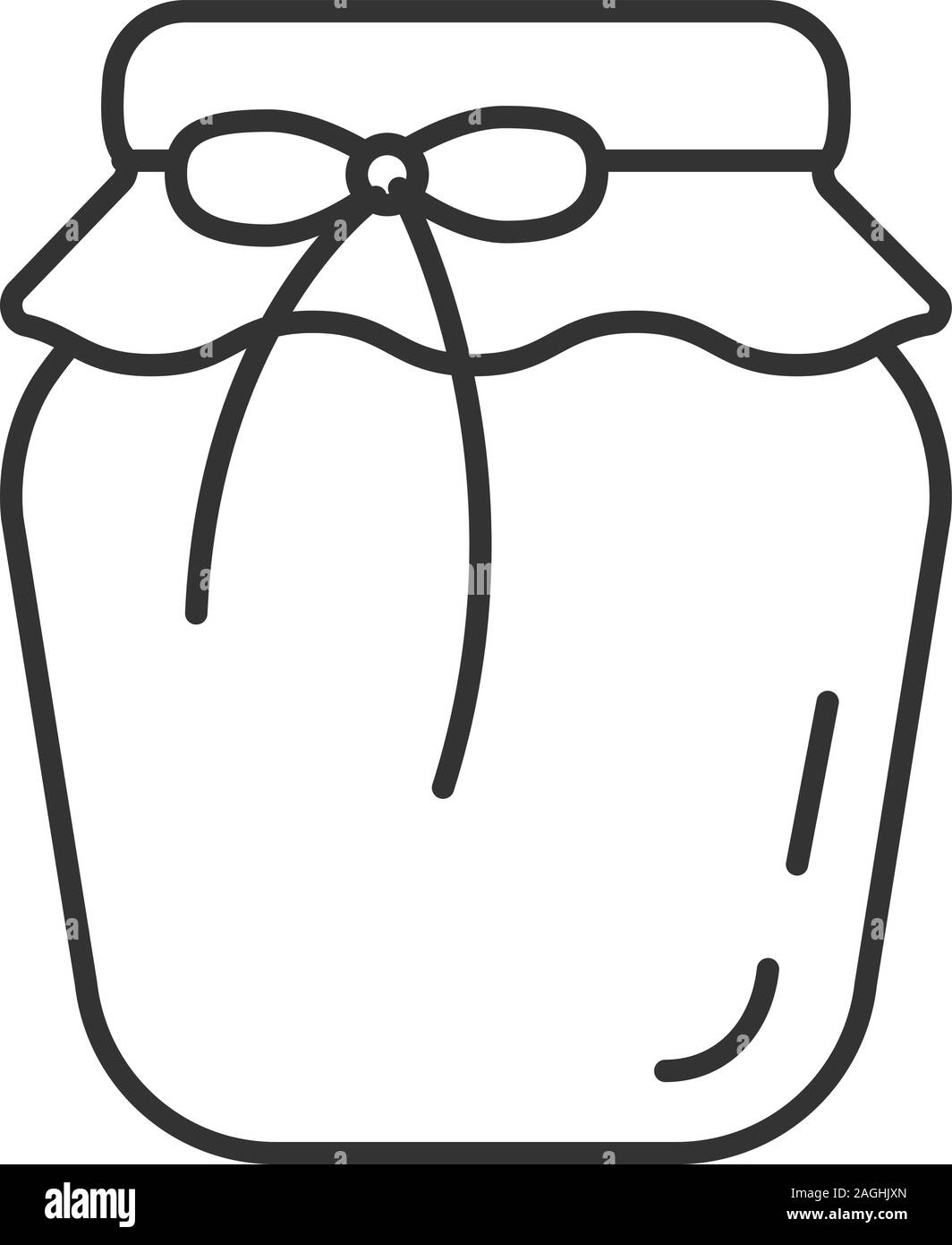 Theirs Unsafe Tragic jar of jam drawing Picket Mug Bulk