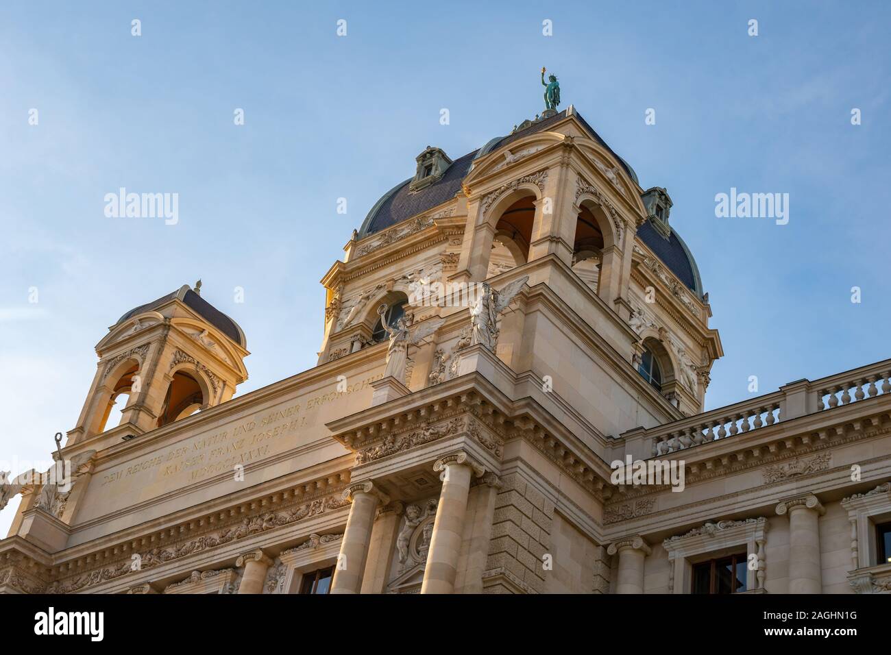 The Natural History Museum or Naturhistorisches in Vienna, Austria. Travel. Stock Photo