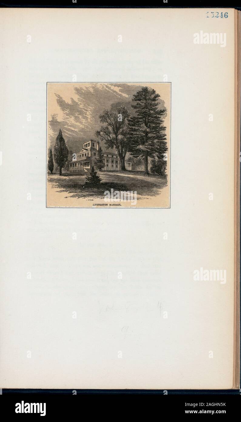 EM15246; Livingston mansion Stock Photo Alamy
