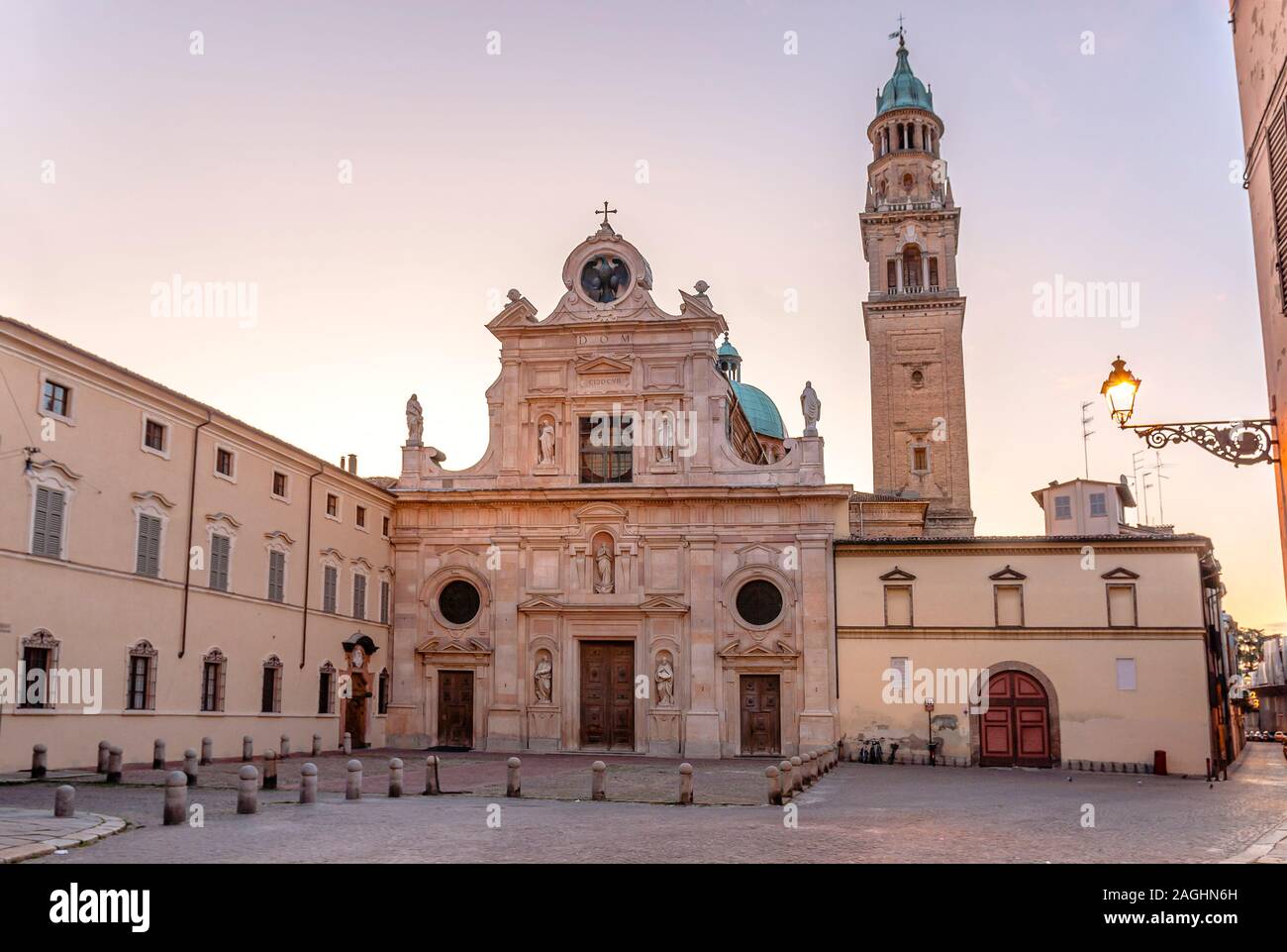 Chiesa San Giovanni Evangelista in Parma, Emilia-Romagna, Italy Stock Photo