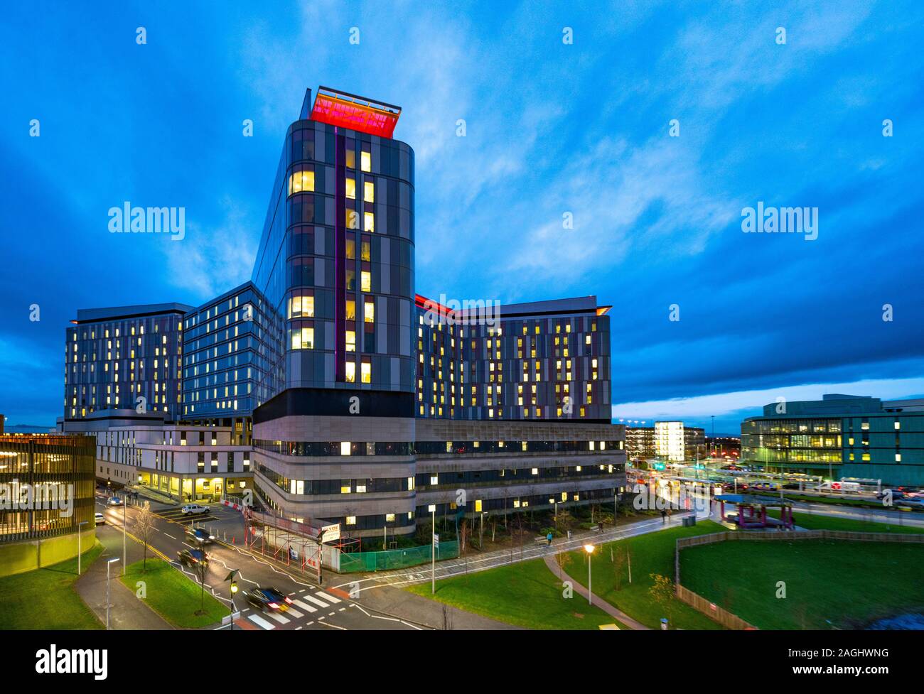 Qeuh Layout View of controversial new super hospital the Queen Elizabeth University ...