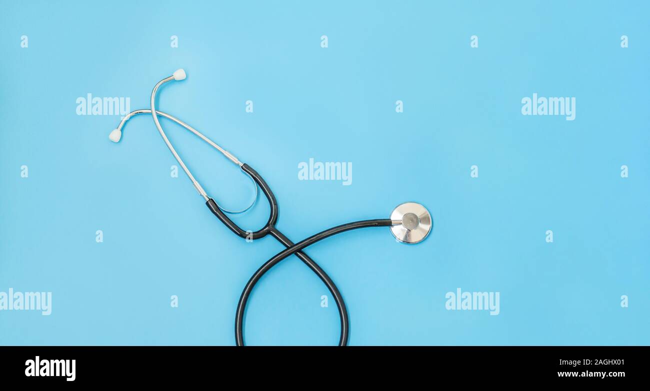 Simply Minimal Design With Medicine Equipment Stethoscope Or