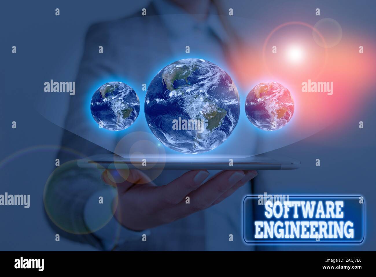 Handwriting text writing Software Engineering. Conceptual photo apply