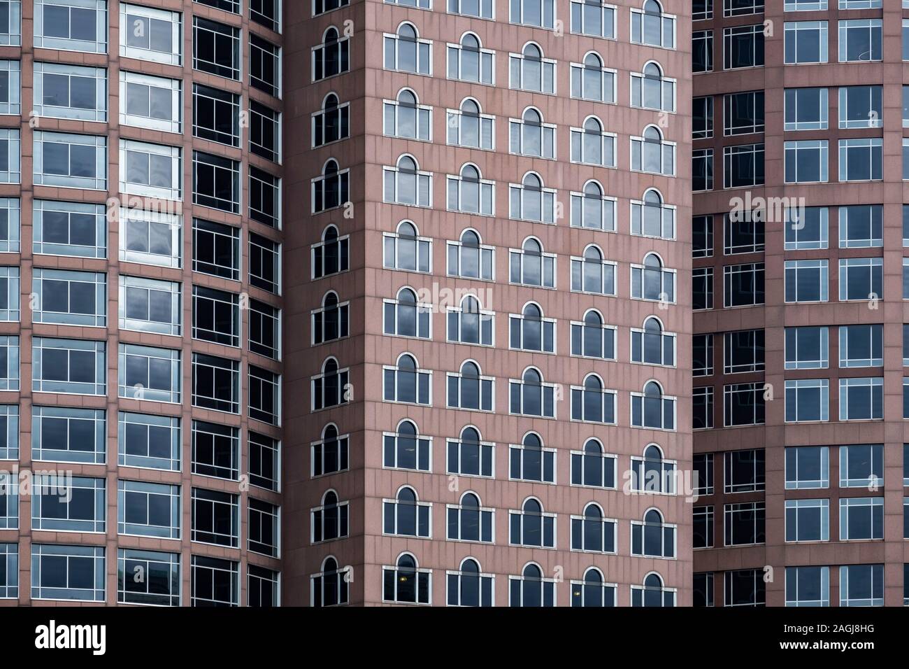 Boston MA architecture detail Stock Photo