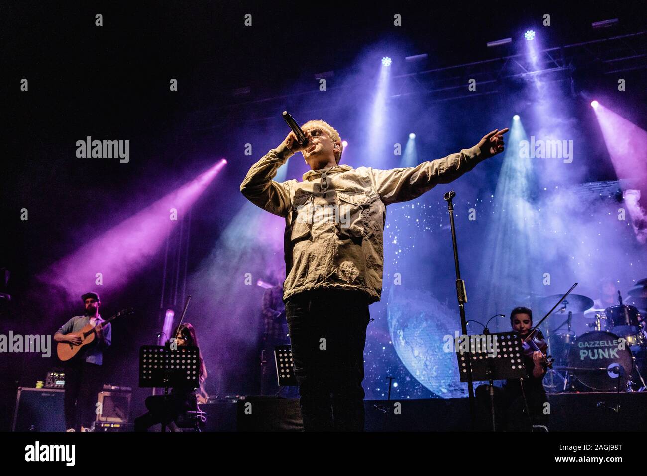 Bologna, Italy. 21st Mar, 2019. Gazzelle during Gazzelle - Punk Tour at the Estragon in Bologna, Italy, March 21 2019 Credit: Independent Photo Agency/Alamy Live News Stock Photo