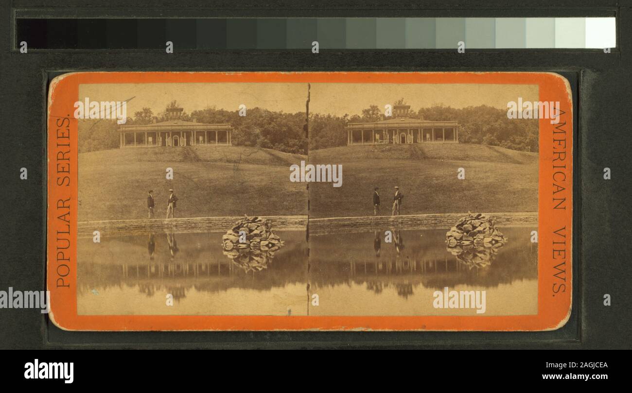 Mansion House and Fountain Druid Hill Park Mansion House and Fountain