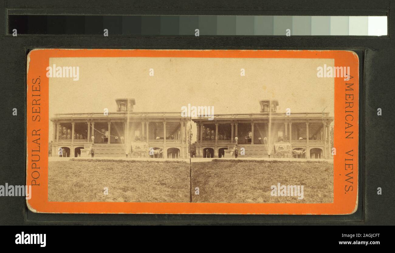 Mansion House, south view Druid Hill Park Mansion House, south view