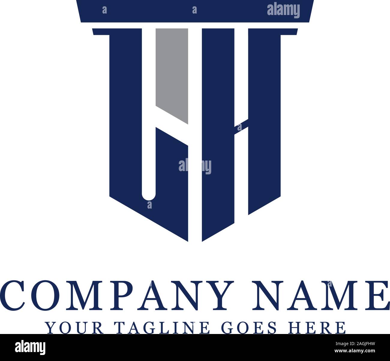 K H beauty logo inspiration, luxury logo design, initial logo name