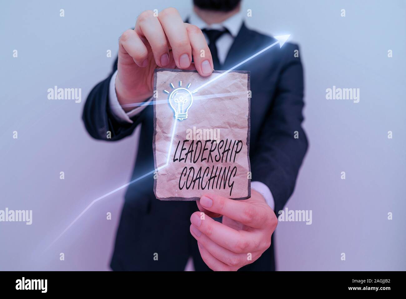 Handwriting text writing Leadership Coaching. Conceptual photo ...