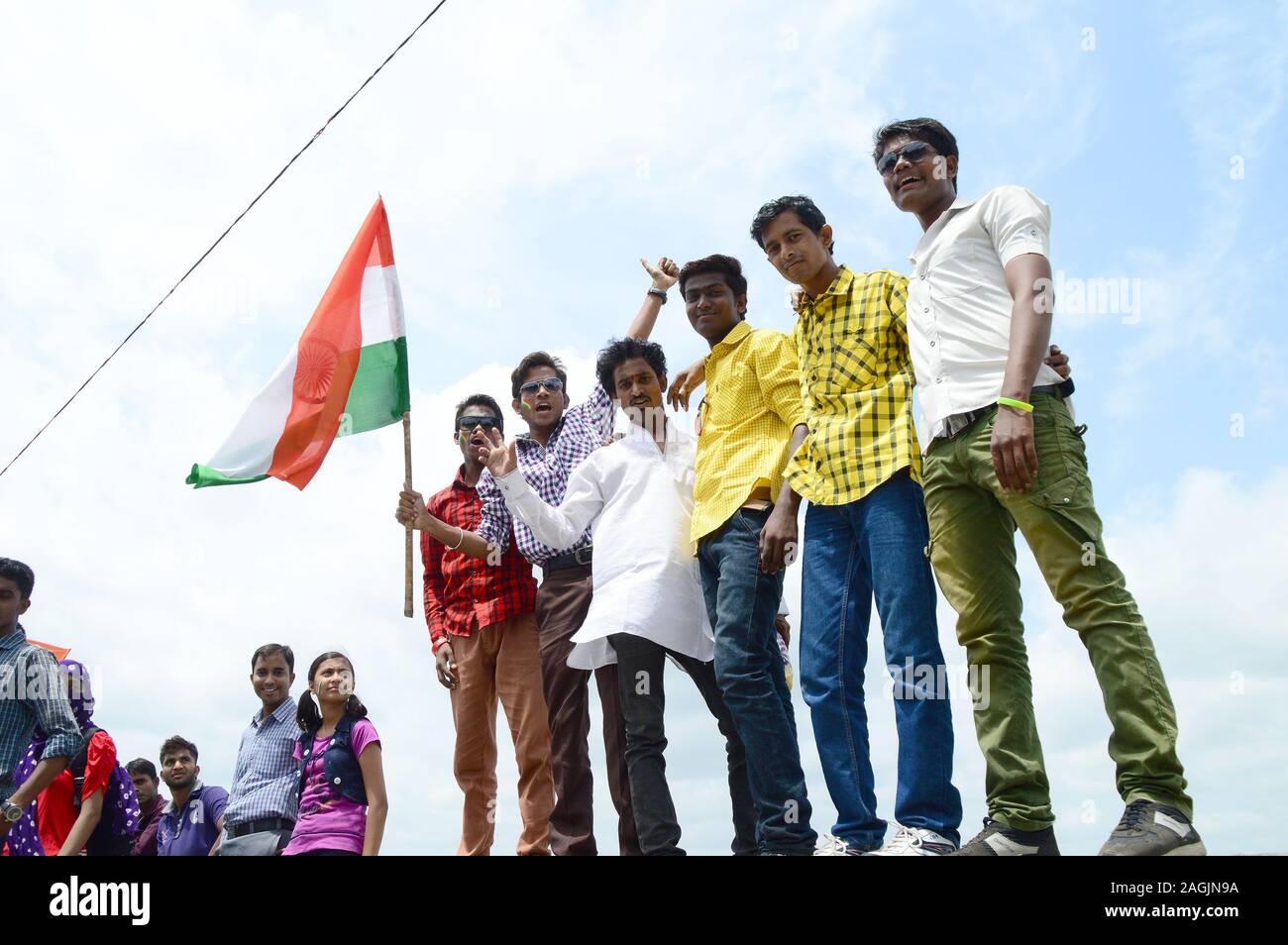 NAGPUR, MAHARASHTRA, INDIA, AUGUST - 15 : Unidentified people celebrating Independence Day at Futala lake in Nagpur on 15 August 2014 Stock Photo - Alamy NAGPUR, MAHARASHTRA, INDIA, AUGUST - 15 : Unidentified people celebrating Independence Day at Futala lake in Nagpur on 15 August 2014 Stock Photo - Alamy