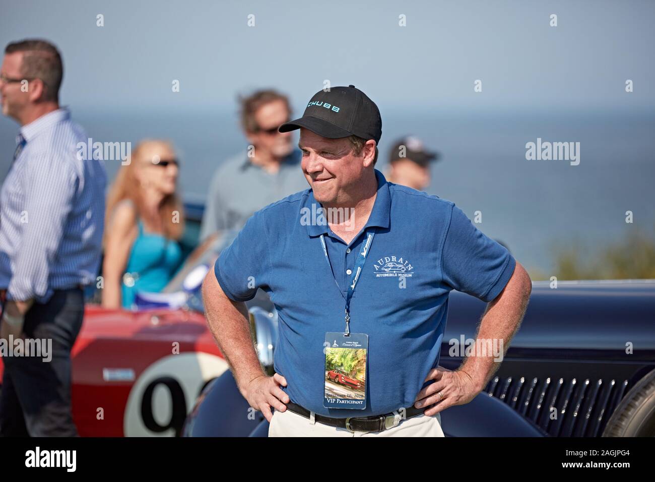 Cobble Beach car show / Audrain Museum Bentley Stock Photo Alamy