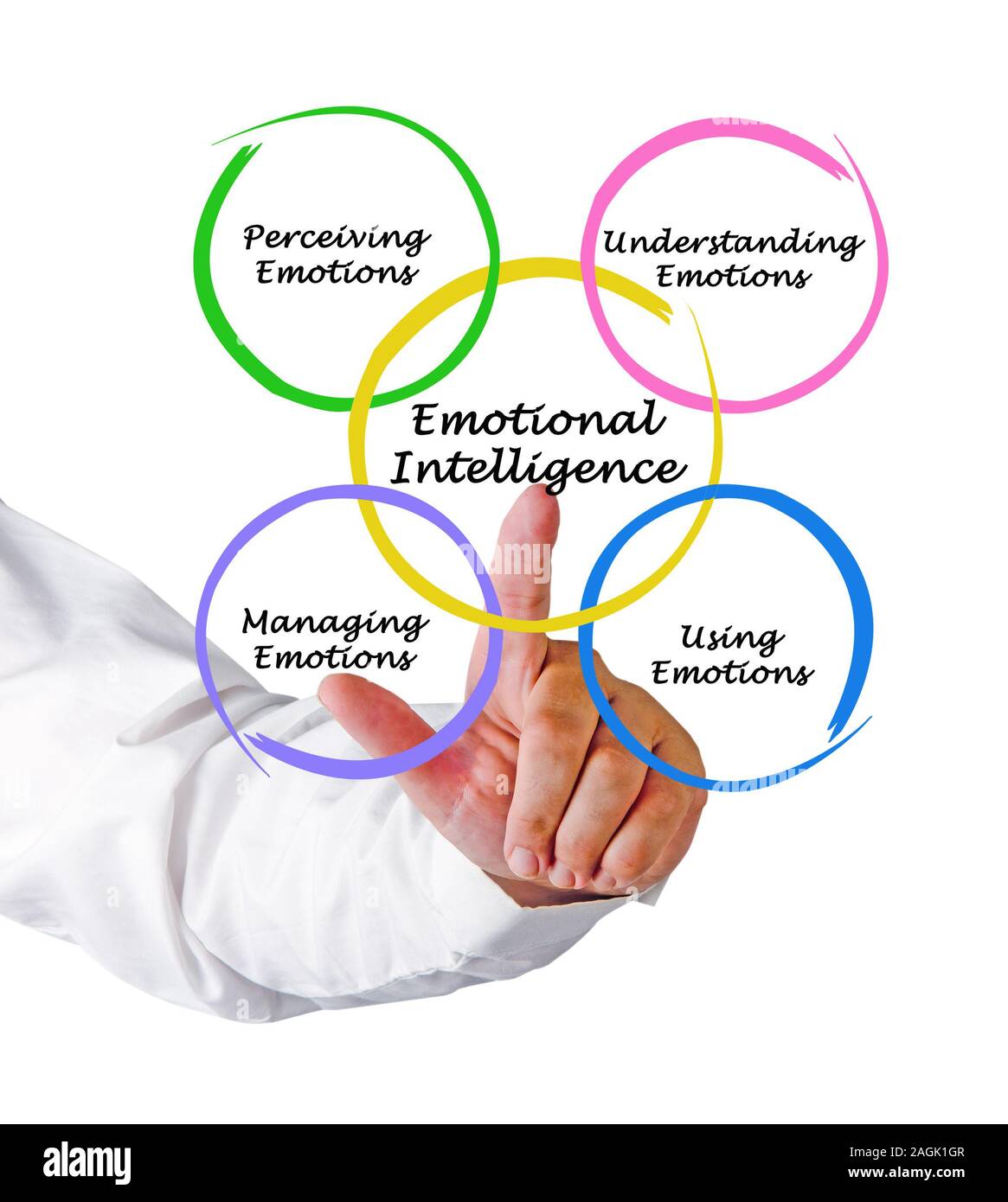 Diagram Of Emotional Intelligence Stock Photo - Alamy