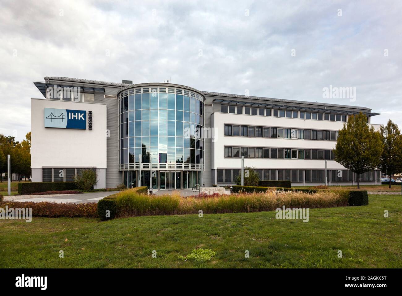 Chamber of Commerce and Industry, IHK Dresden Stock Photo