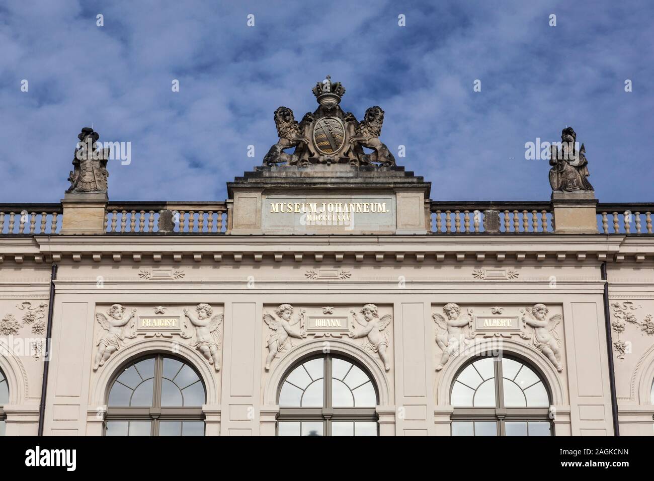 Dresden Transport Museum - Verkehrsmuseum Stock Photo