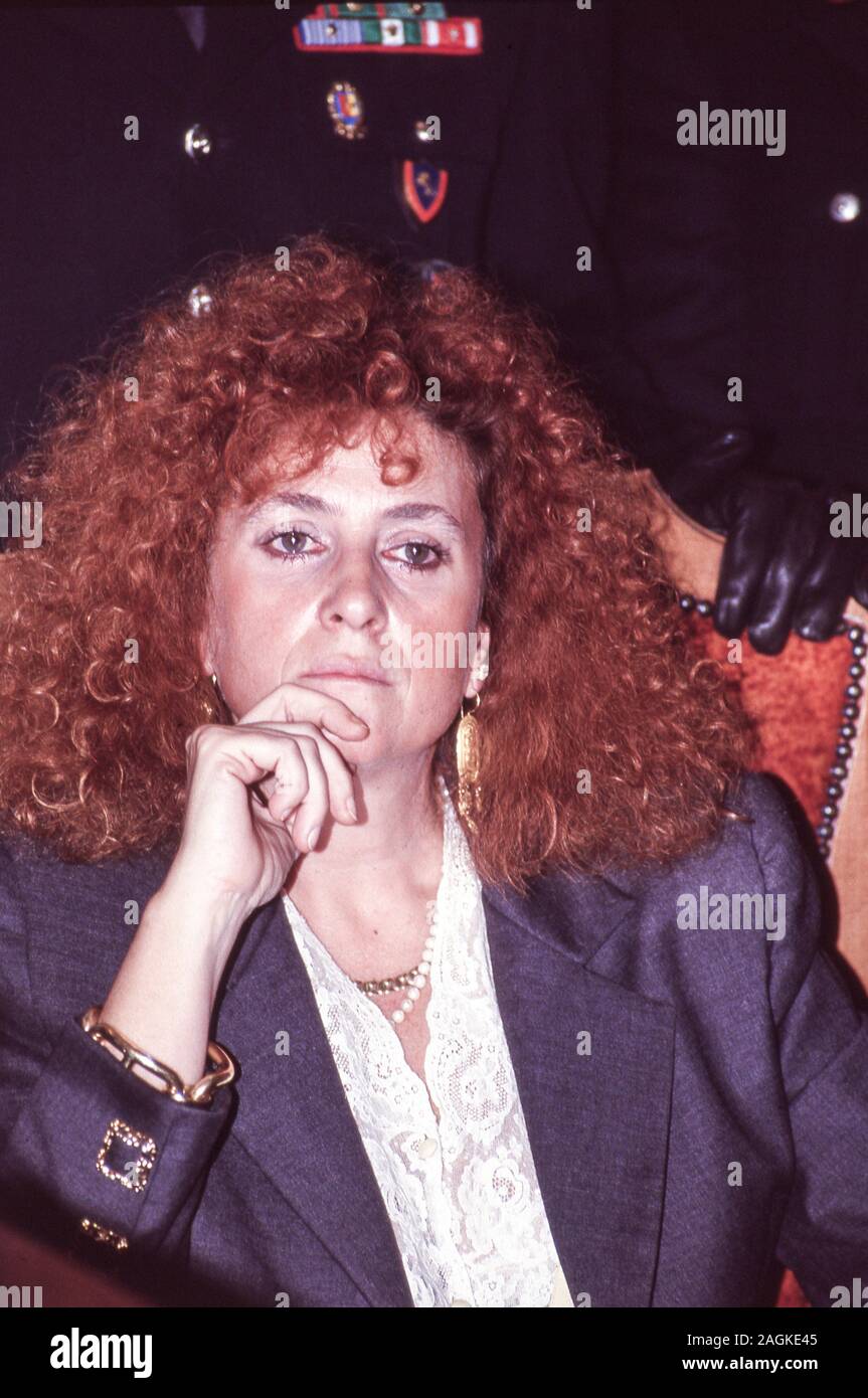 Ilda Boccassini Italian Magistrate Caltanissetta 1990s Stock Photo Alamy