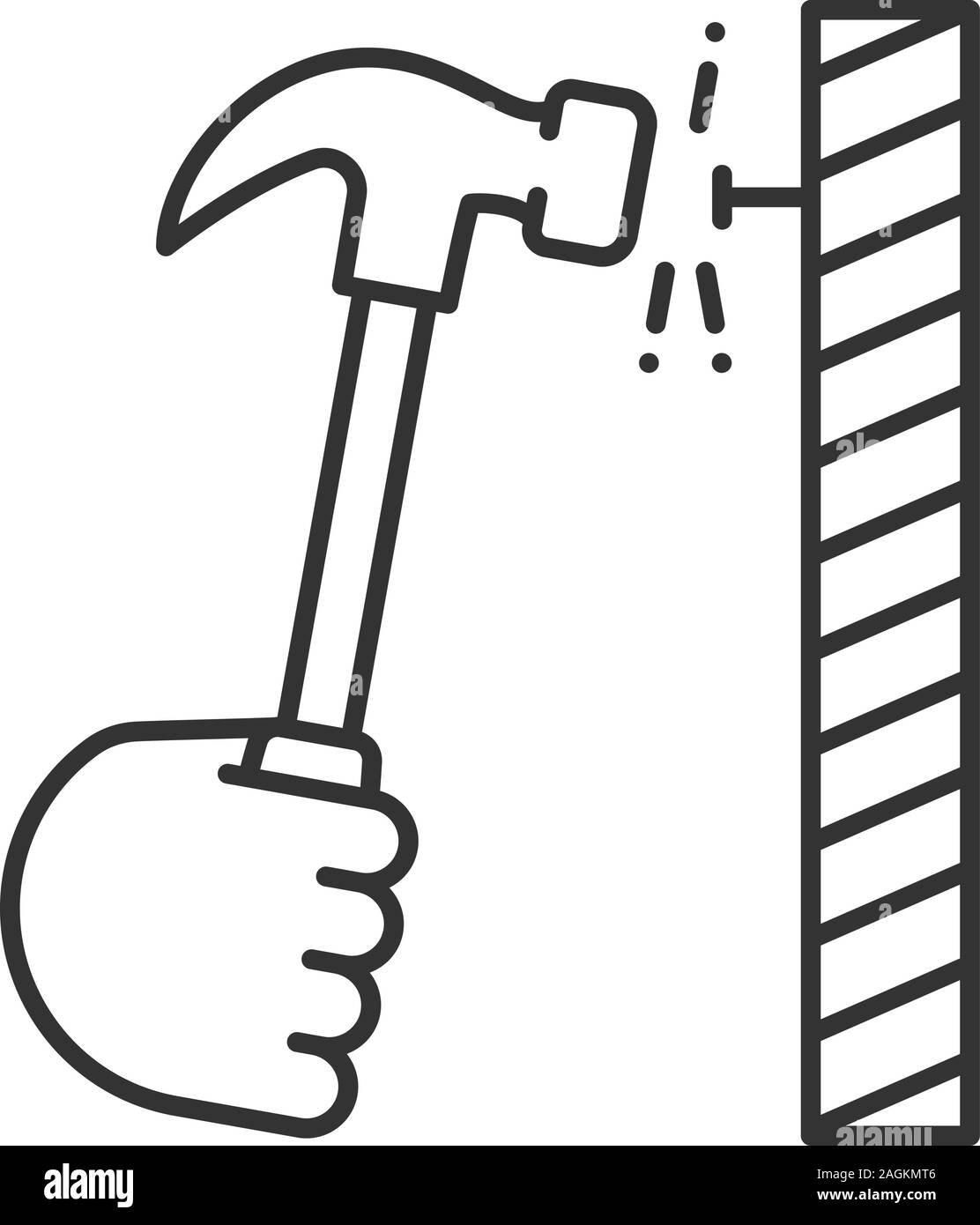 Hand Hammering Nail Linear Icon Thin Line Illustration Builder S Hand Contour Symbol Vector Isolated Outline Drawing Stock Vector Image Art Alamy Hand Hammering Nail Linear Icon Thin Line Illustration Builder S Hand Contour Symbol Vector Isolated Outline Drawing Stock Vector Image Art Alamy