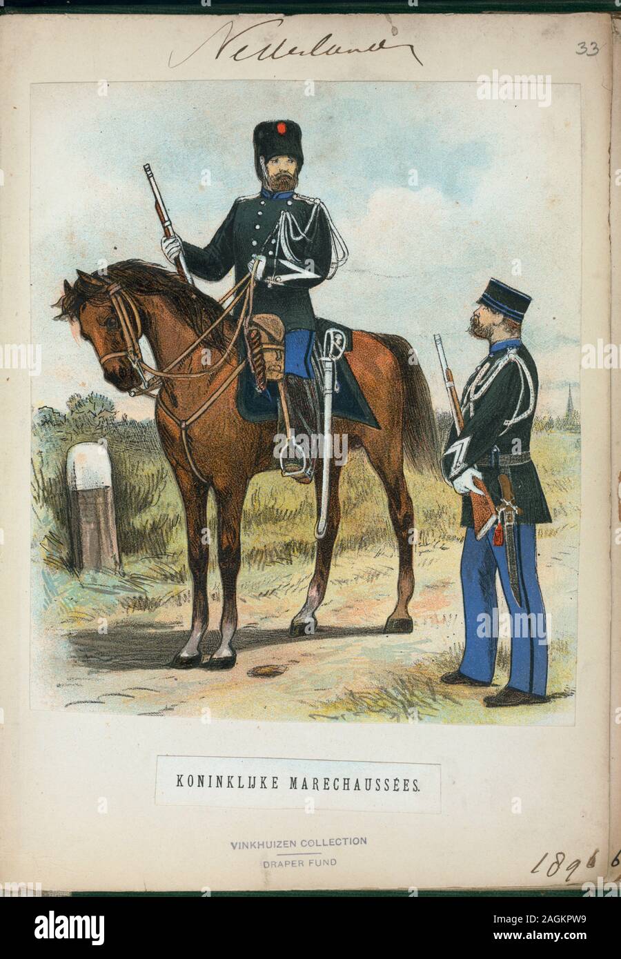 Netherlands dutch holland soldier, 1896 [part 1].; Netherlands dutch ...