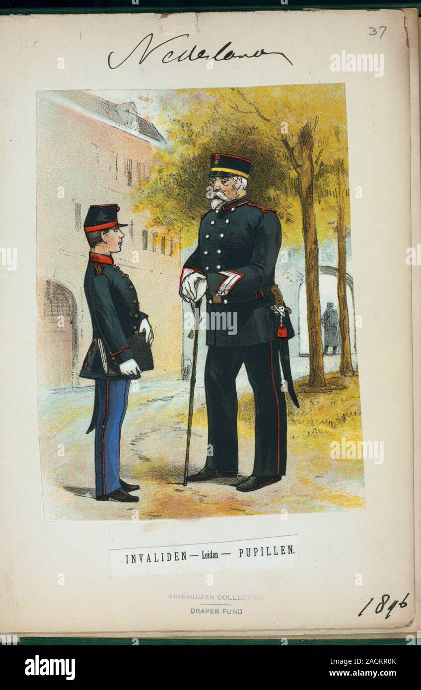 Netherlands dutch holland soldier, 1896 [part 1].; Netherlands dutch ...