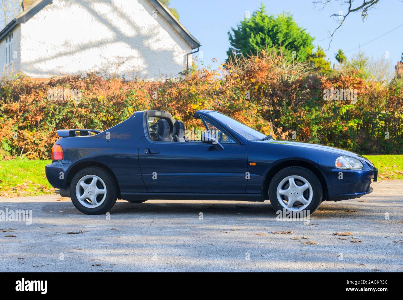 1996 Honda Del Sol '90s Japanese coupe car Stock Photo - Alamy