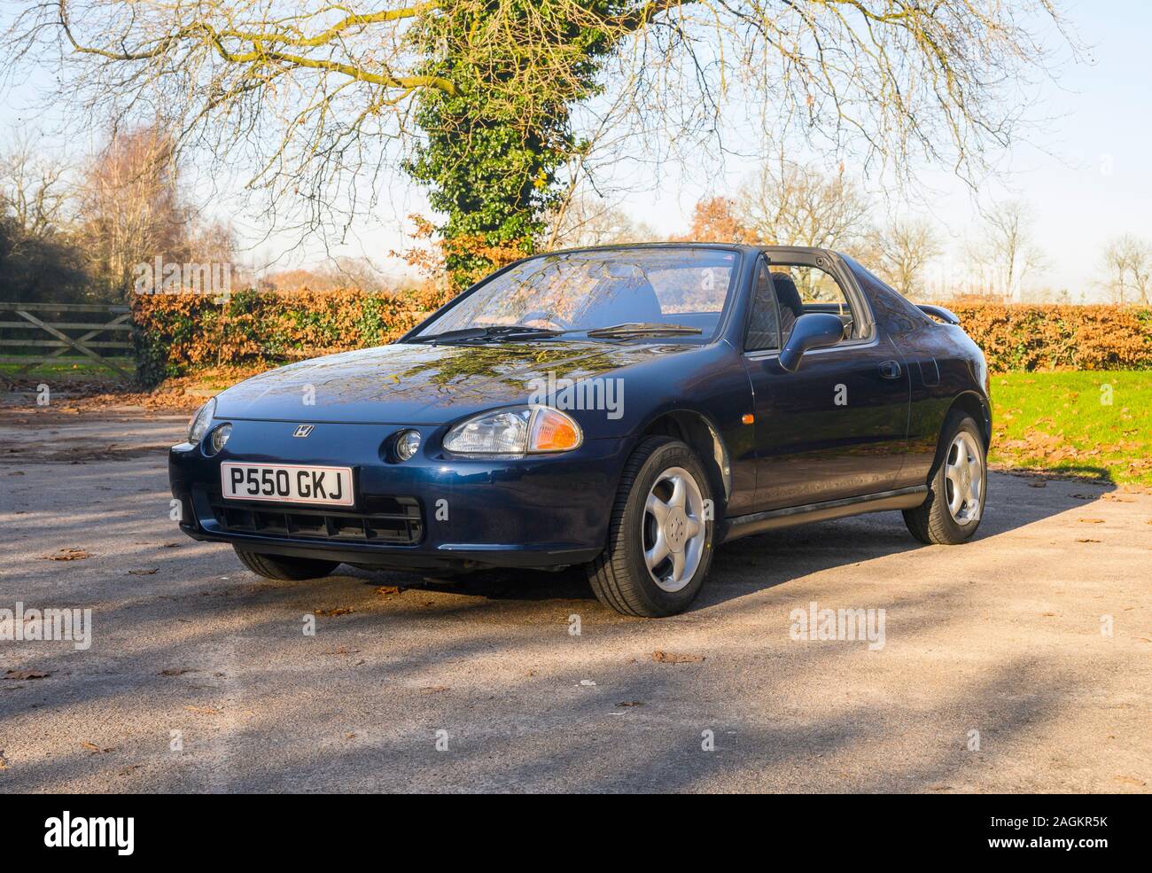 1996 Honda Del Sol '90s Japanese coupe car Stock Photo - Alamy