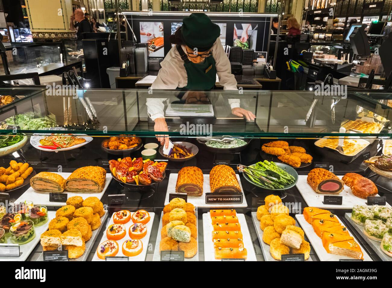 England, London, Knightsbridge, Harrods Department Store, The Food Hall