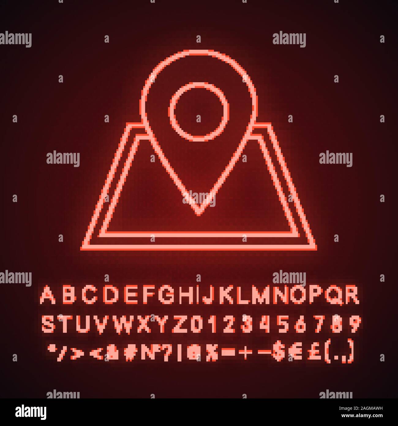 building-location-pinpoint-neon-light-icon-gps-navigation-house-planning-glowing-sign-with